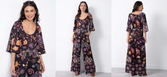 Macaco Folk Dark com Mangas Evas