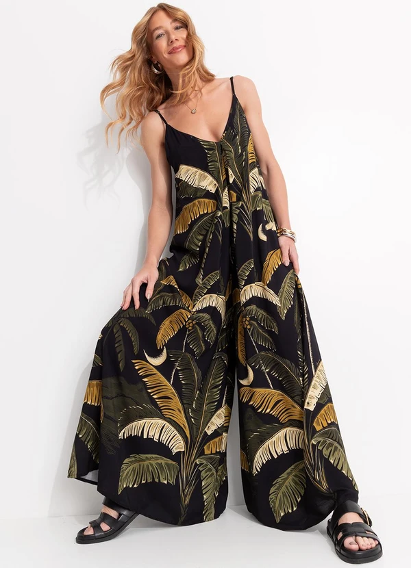 Farm - Macacão Itacaré Preto 5