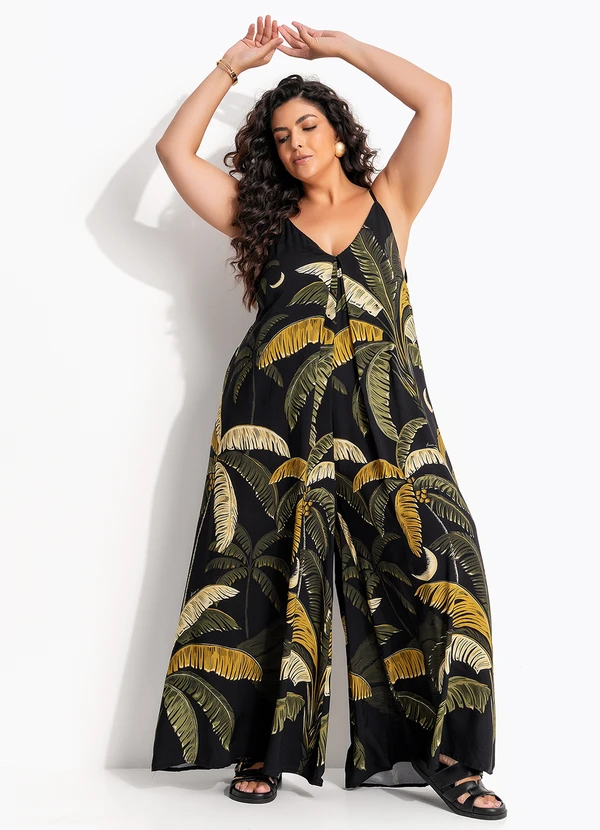 Farm - Macacão Itacaré Preto 10