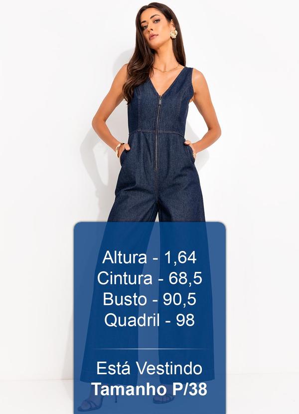 Colcci - Macacão Jeans Azul 5