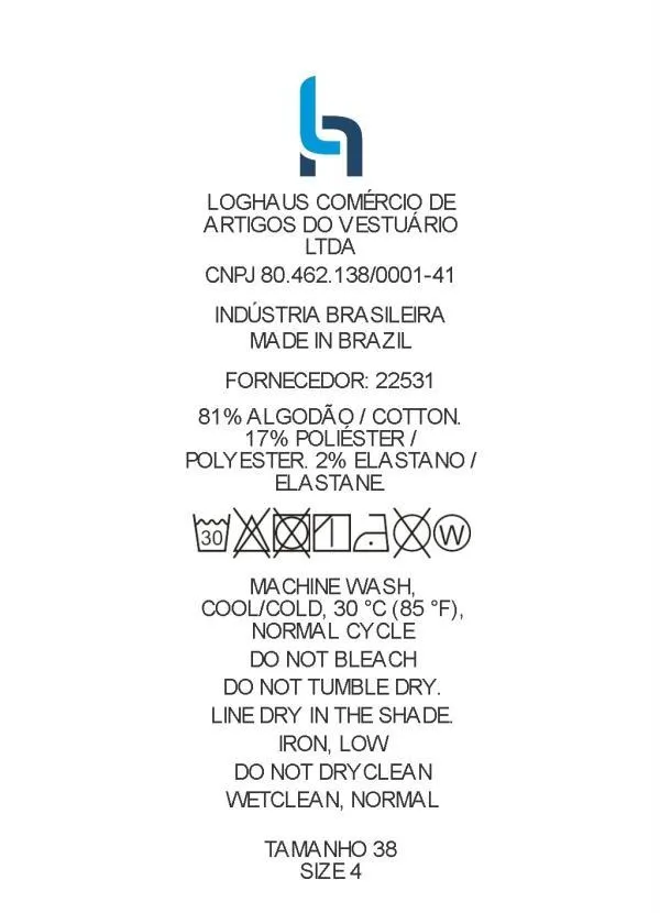 Quintess - Macacão Jeans Cintura Ajustável e Bolsos 11