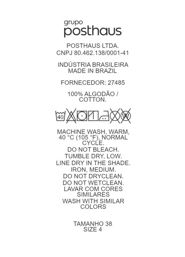 Quintess - Macacão Jeans Claro 100% Algodão com Cinto e Bolsos Utilitários 5