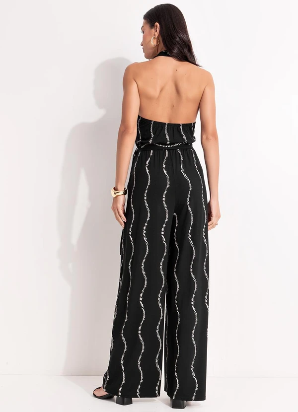 Quintess - Macacão Listra Renovada em Malha de Viscose 2