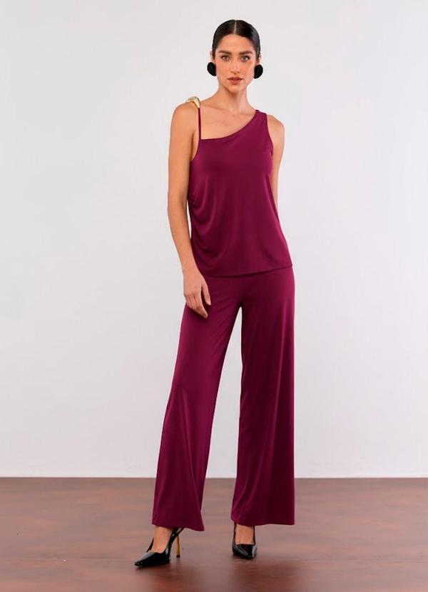 Carlota Costa - Macacão Longo Regata Roxo 1