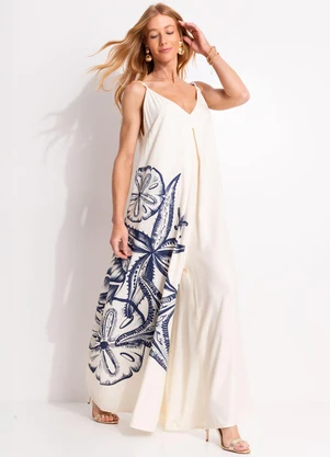 Farm - Macacão Mar de Estrelas Azul - FARM