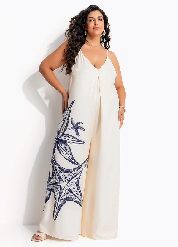 Farm - Macacão Mar de Estrelas Azul 10