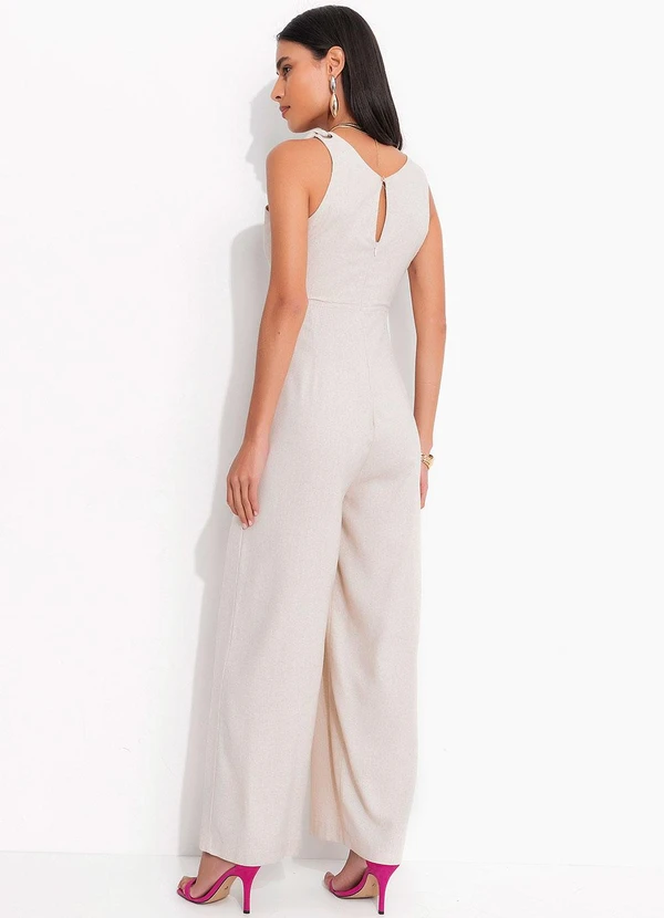 Quintess - Macacão Natural em Linho 2