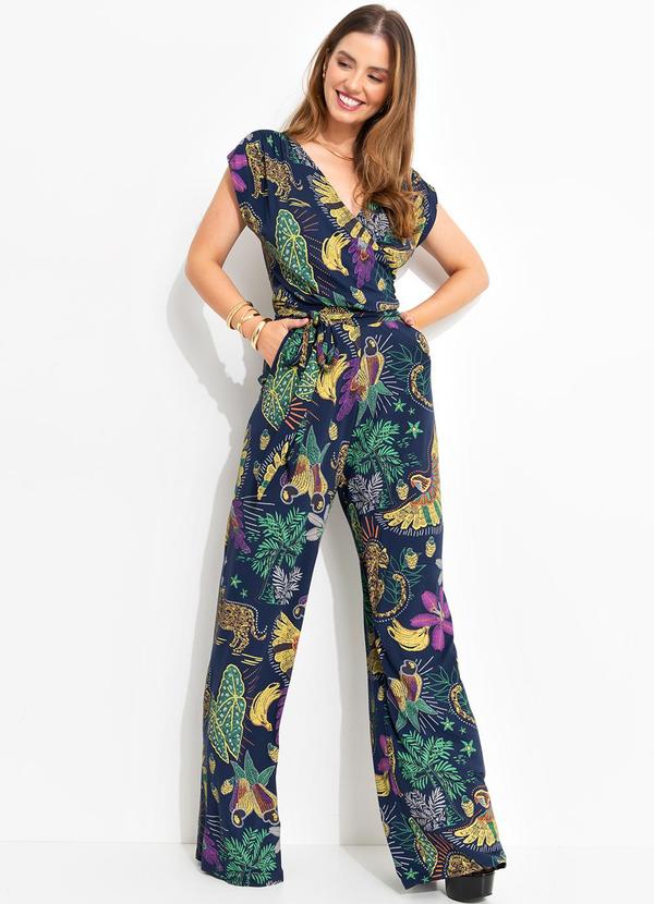 Quintess - Macacão Natureza Color em Malha de Viscose 4