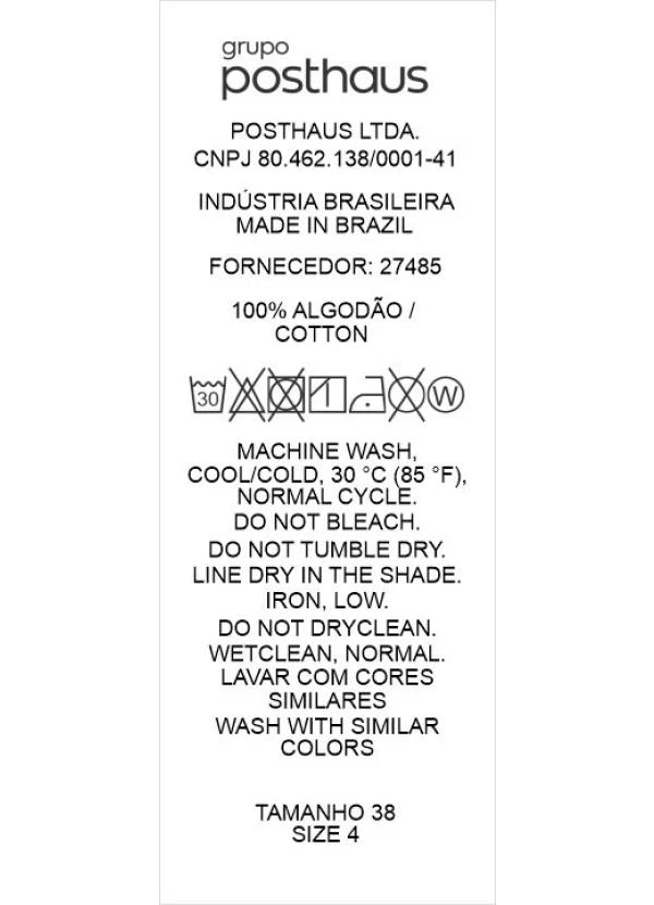 Quintess - Macacão Off White em Jeans 18