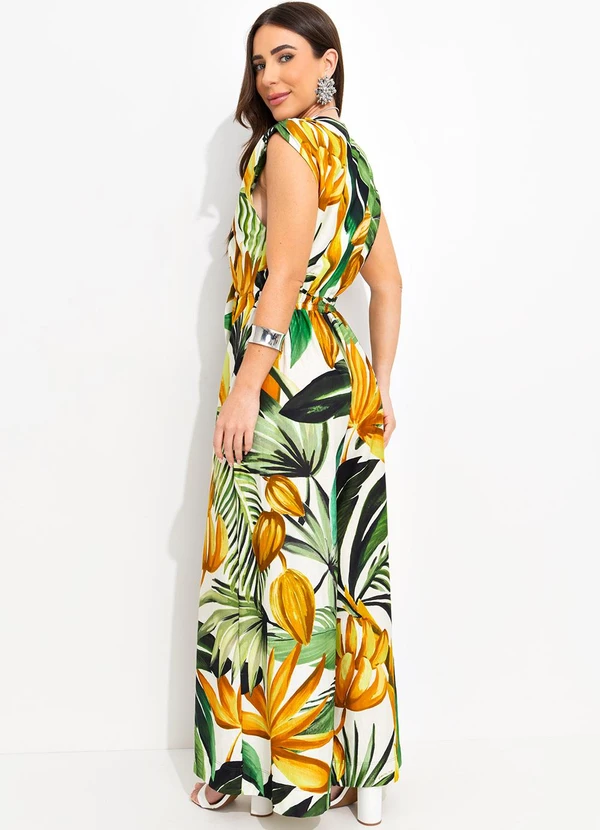 Farm - Macacao Pantalona Bananarte Verde 4