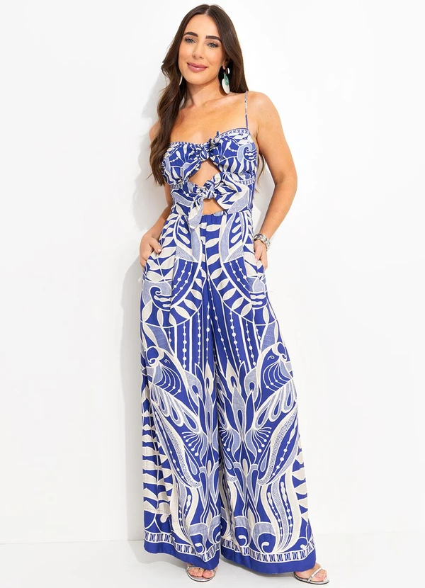 Macacão Pantalona MacacÃ£o Feminino Posthaus Farm Macacao