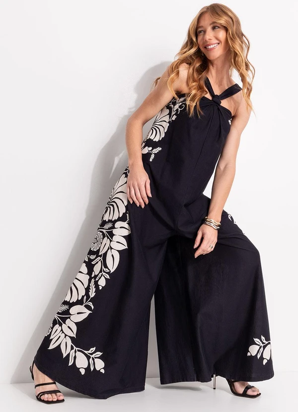 Farm - Macacão Sintra Preto 3