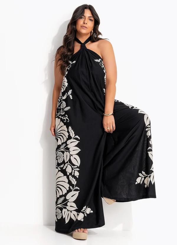 Farm - Macacão Sintra Preto 6