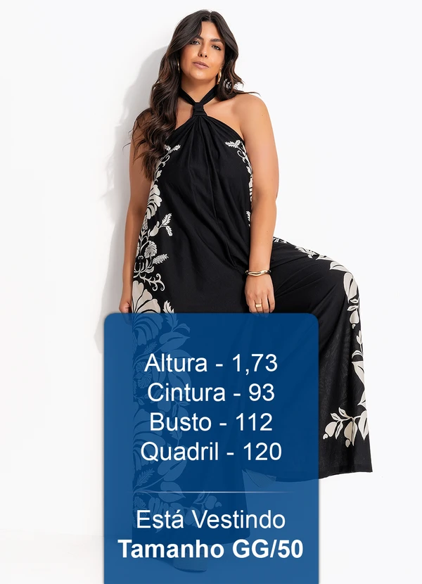 Farm - Macacão Sintra Preto 9