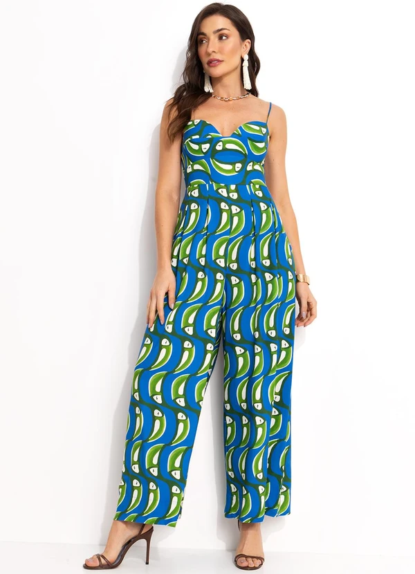 Farm - Macacão Tucabacana Azul 3