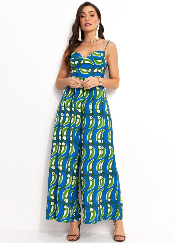 Farm - Macacão Tucabacana Azul 4