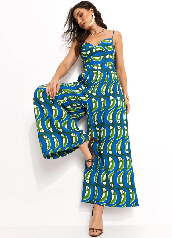 Farm - Macacão Tucabacana Azul 6