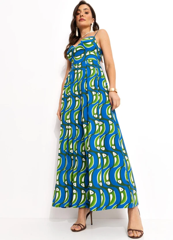 Farm - Macacão Tucabacana Azul 7