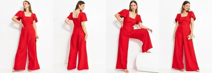 Macaco Vermelho em Crepe Plano