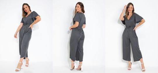 Macaco Cinza com Cordel