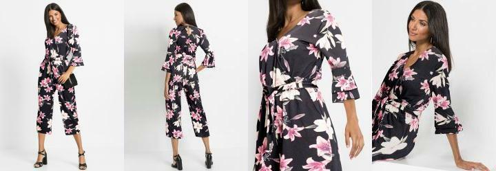 Macaco com Amarrao Floral Dark