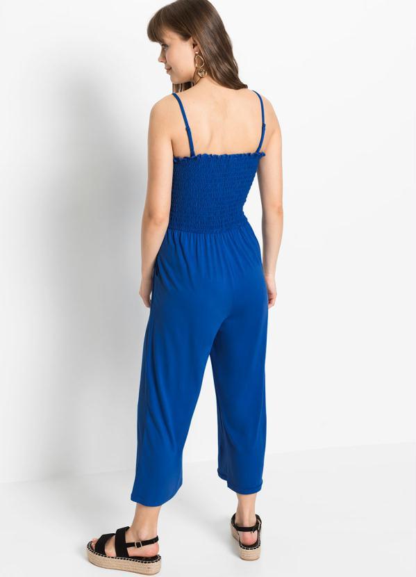 bonprix - Macacão de Alcinha Azul Royal 2