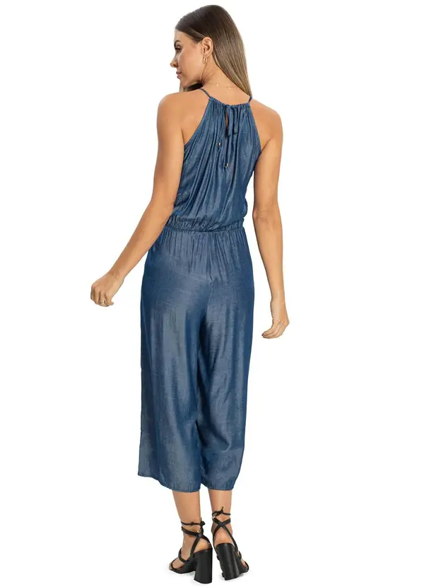 Rovitex - Macacão Pantacourt Liocel Azul 2