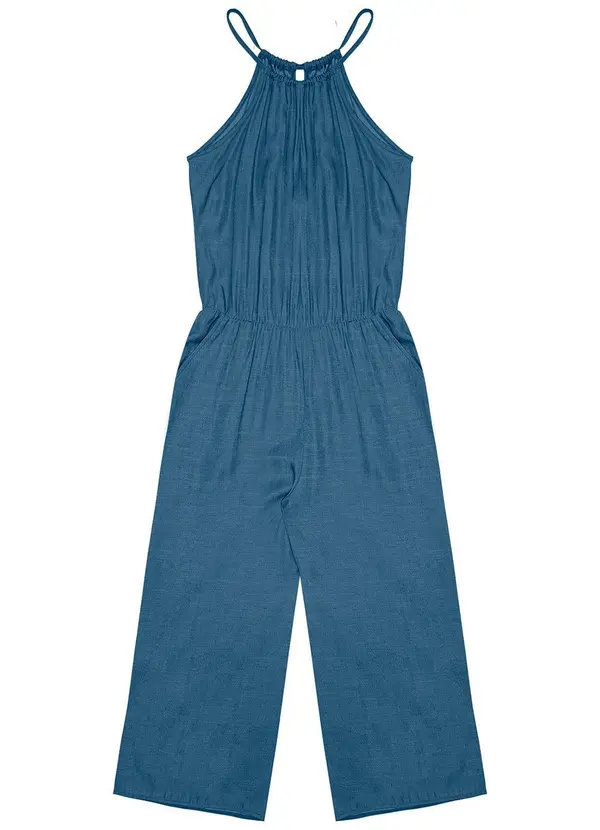 Rovitex - Macacão Pantacourt Liocel Azul 4