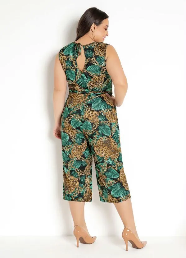 Moda Pop - Macacão Pantacourt Mix Preto 4