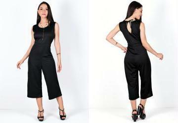 Macaco Pantacourt Preto com Amarrao Costas