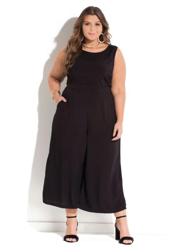 Quintess - Macacão Quintess Pantacourt Preto 3