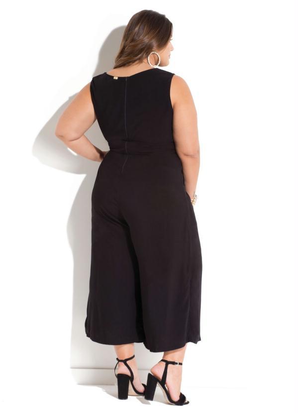 Quintess - Macacão Quintess Pantacourt Preto 4