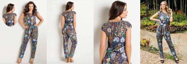 Macac�o com Gota nas Costas Mix Arabesco