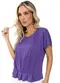 Endless - Blusa Malha Feminina Verde - variação: Roxo