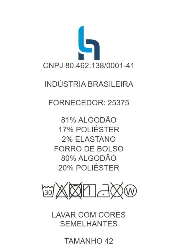 Queima Estoque - Jardineira Jeans Azul 9