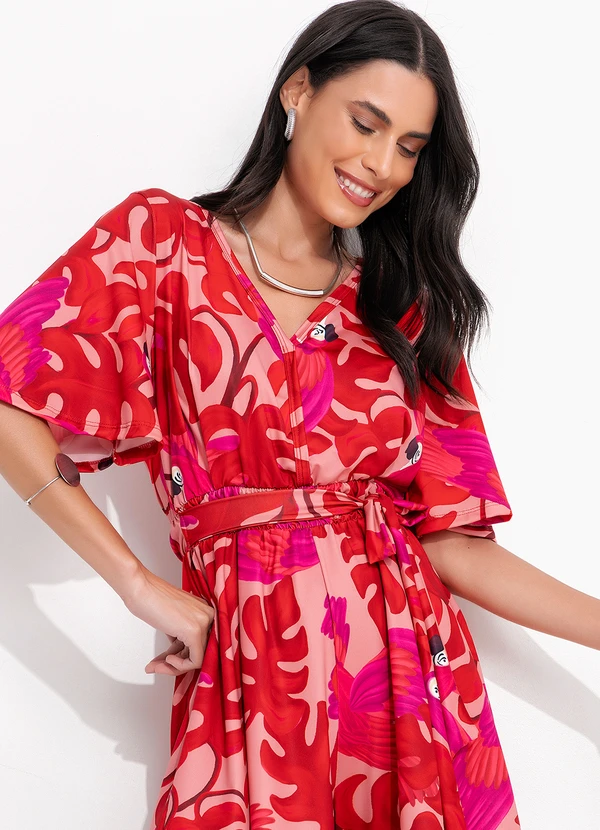 Quintess - Macaquinho Arara Color em Malha Fria 5