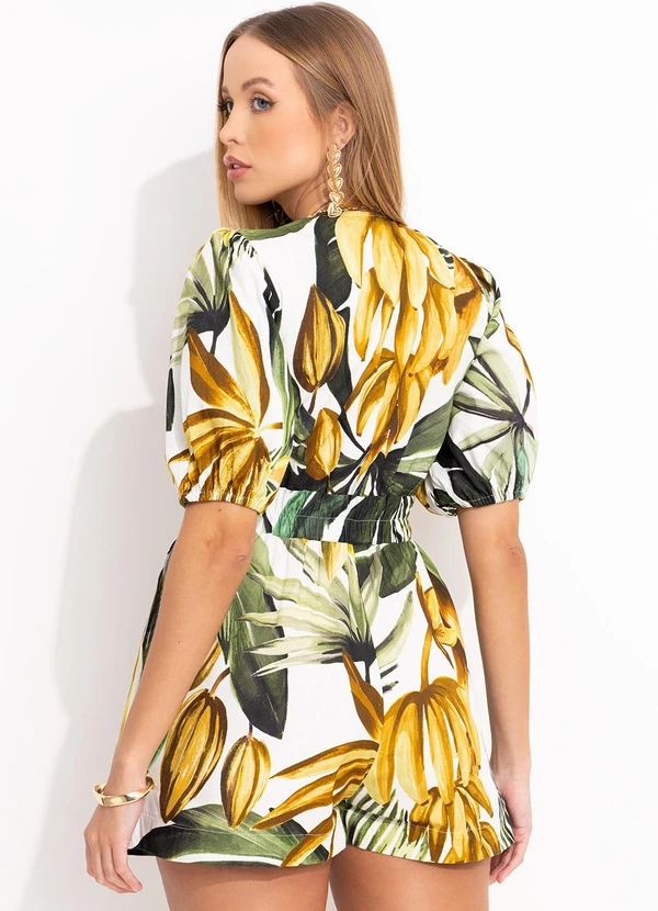 Farm - Macaquinho Bananarte Off White 2