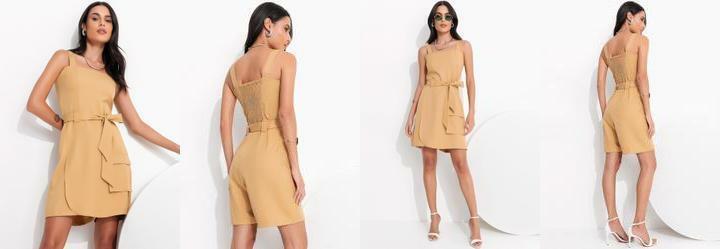 Macaquinho Caramelo em Alfaiataria