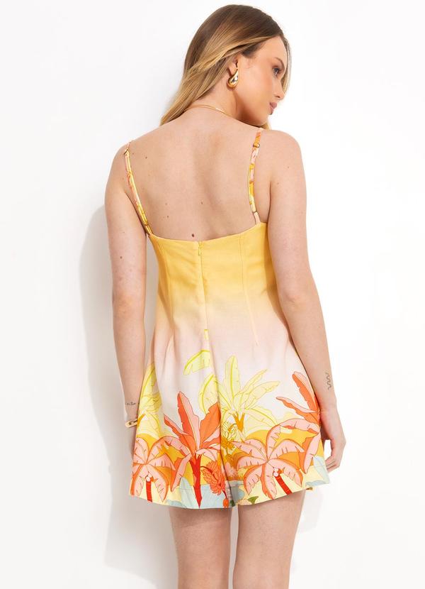 Farm - Macaquinho em Viscolinho Amarelo 2