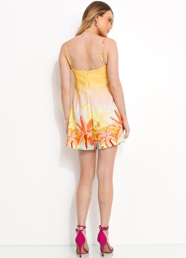 Farm - Macaquinho em Viscolinho Amarelo 4