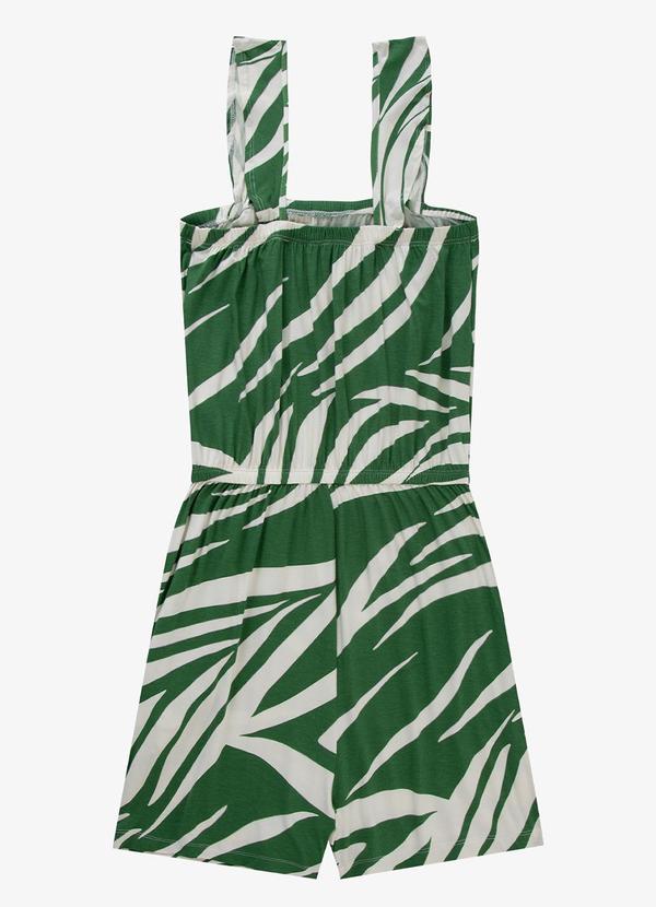 Infinita Cor - Macaquinho Feminino Curto Verde 2