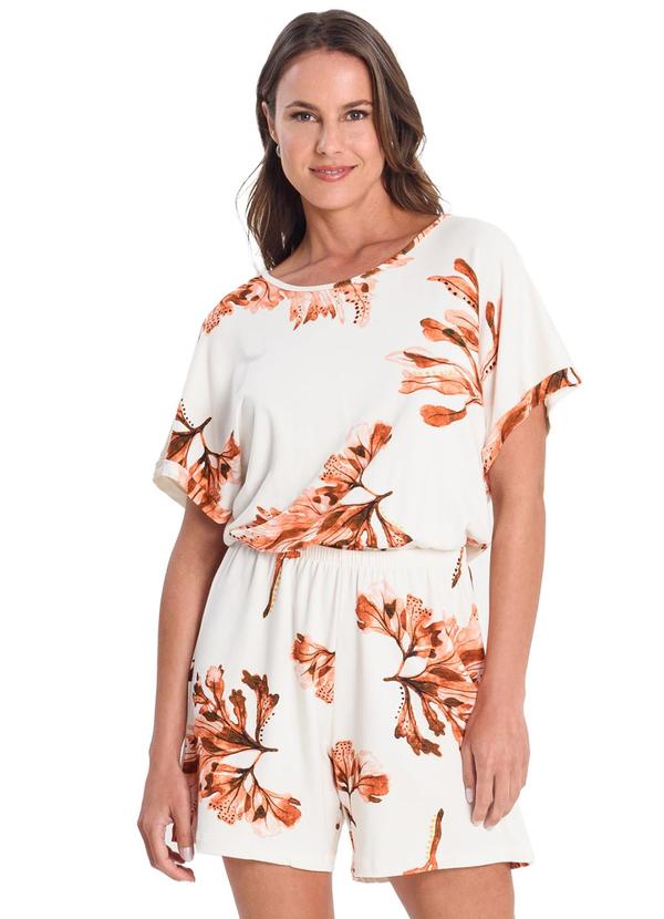 Infinita Cor - Macaquinho Feminino Laranja