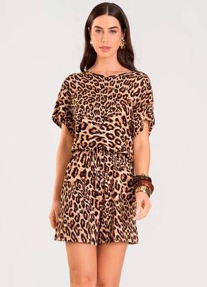 Infinita Cor - Macaquinho Feminino Preto - INFINITA COR