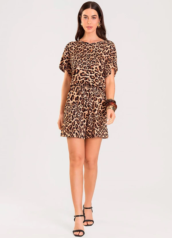 Infinita Cor - Macaquinho Feminino Preto 3