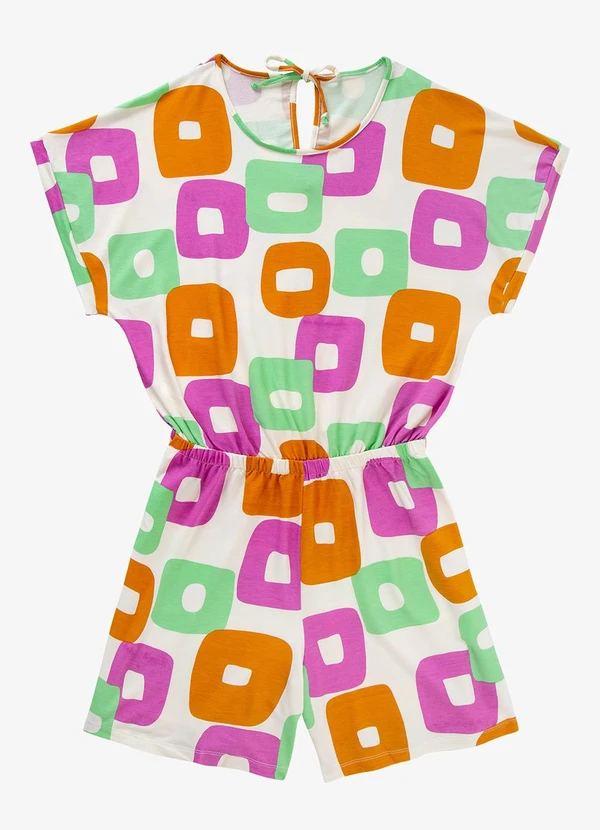 Infinita Cor - Macaquinho Feminino Rosa