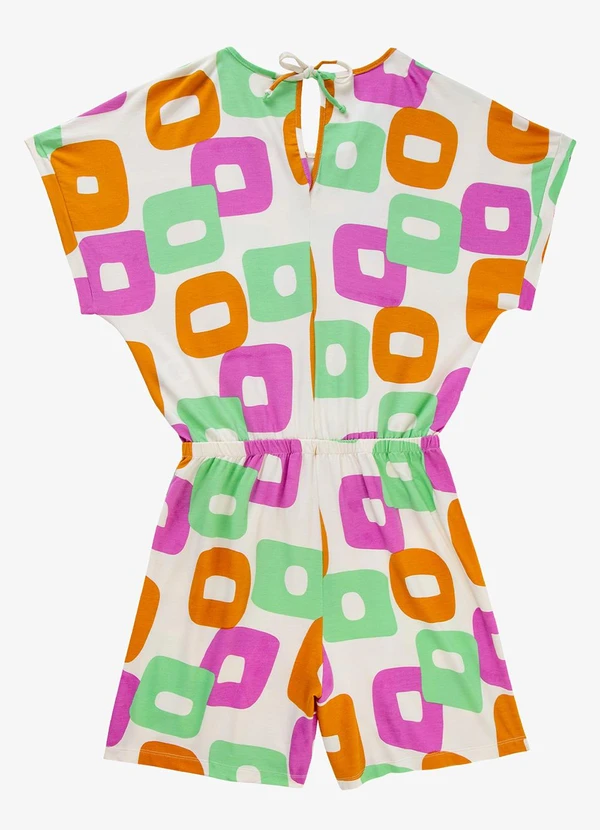 Infinita Cor - Macaquinho Feminino Rosa 2