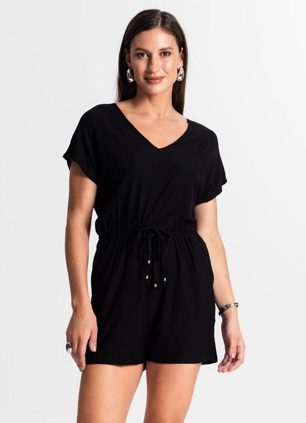 Rovitex - Macaquinho Feminino Preto