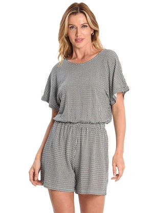 Infinita Cor - Macaquinho Feminino Verde - INFINITA COR