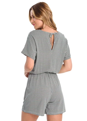 Infinita Cor - Macaquinho Feminino Verde - INFINITA COR