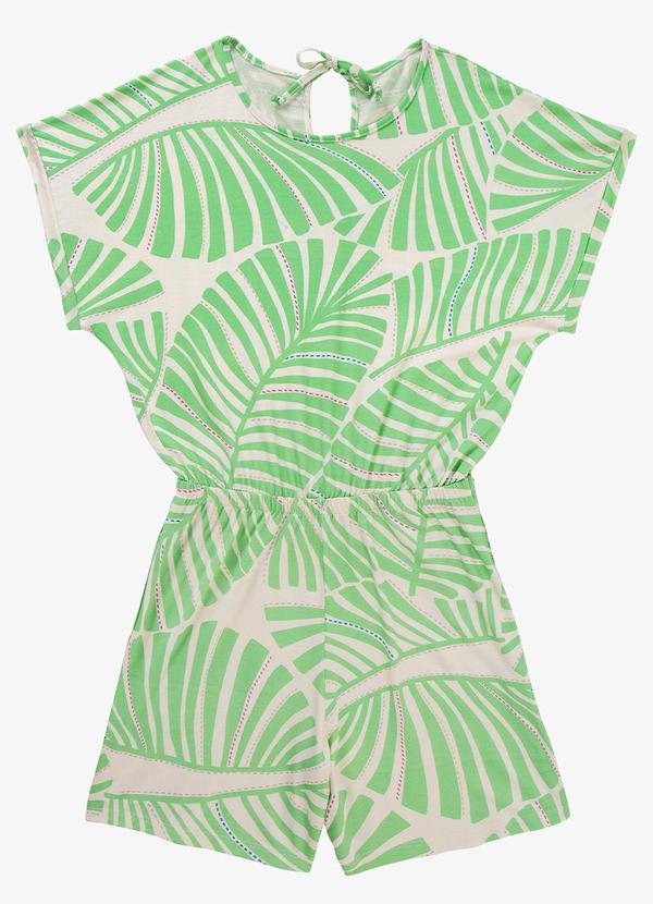 Infinita Cor - Macaquinho Feminino Verde